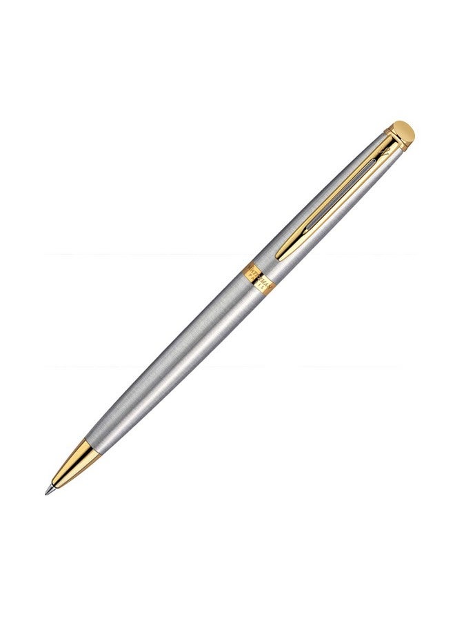 Waterman Hemisphere Ss Gt Ballpoint Pen - Blue - Image 1