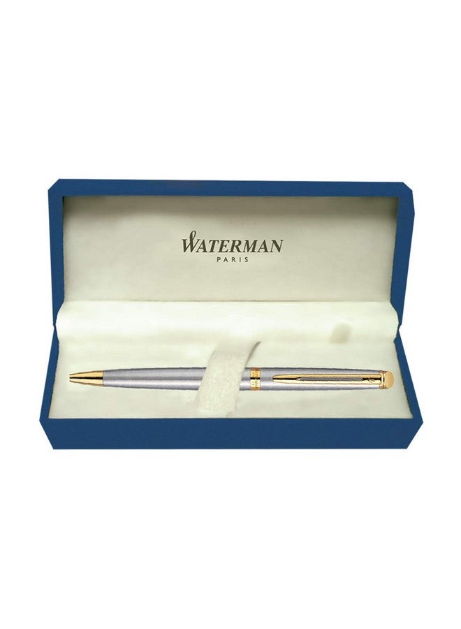 Waterman Hemisphere Ss Gt Ballpoint Pen - Blue - Image 3