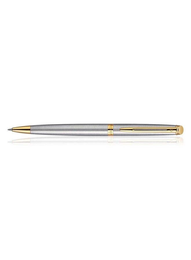 Waterman Hemisphere Ss Gt Ballpoint Pen - Blue - Image 2