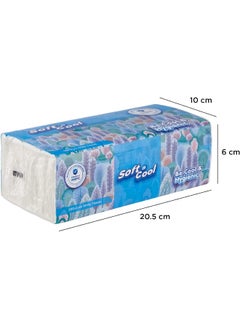 Soft n Cool Soft N Cool Facial Tissue Nylon Pack 200 Sheets 2Ply, 5 Boxes  - Image 3