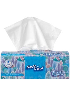 Soft n Cool Soft N Cool Facial Tissue Nylon Pack 200 Sheets 2Ply, 5 Boxes  - Image 2