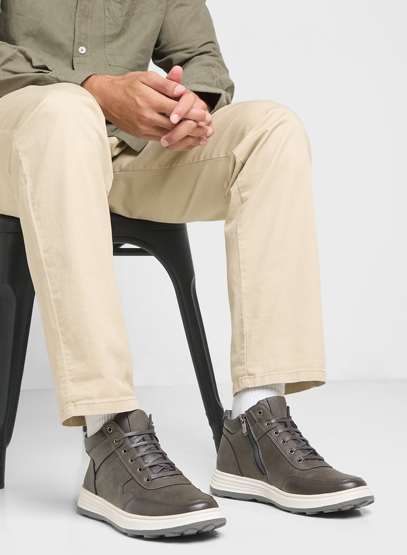 Robert Wood Smart Casual High Top Sneakers  - Image 1