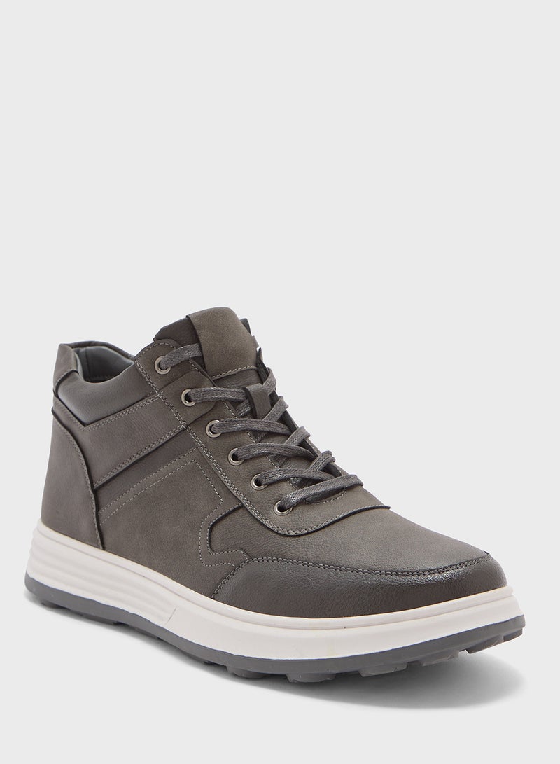 Robert Wood Smart Casual High Top Sneakers  - Image 2
