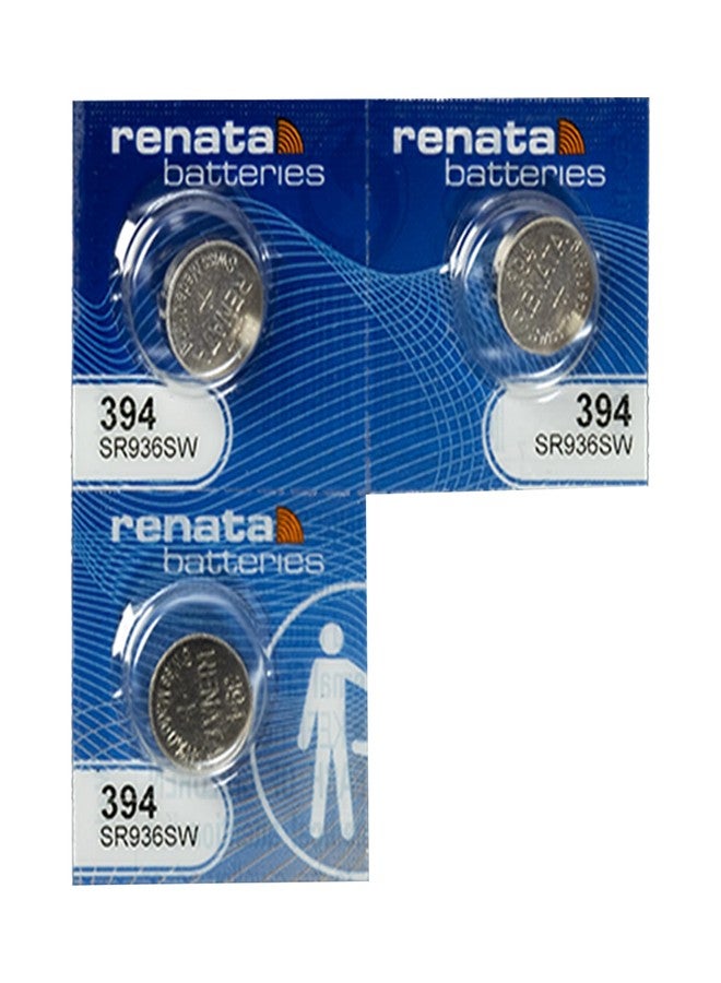Renata 3 394 Button Cell Watch Batteries - Image 1