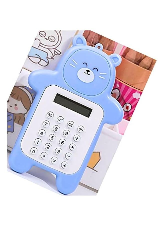 Portable Cute Bear sty1e 8 Digit Calculator Mini Cartoon Calculator with Rubber ons , Calculator , Calculator , Portable Cute Bear sty1e 8 DigCute Caculatators Caculatator Studen - Image 3