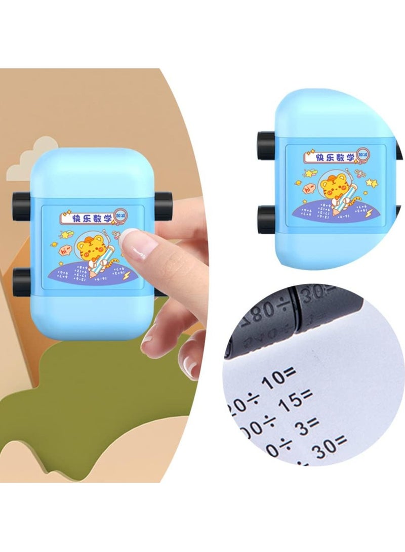 DubaiGallery Digital Teaching Stamp Maths Stamp Roller Maths Roller Stamp Roller Stamp Addition and Subtraction Roller Stamp Within 100 Teaching Maths Practice Questions - Image 4