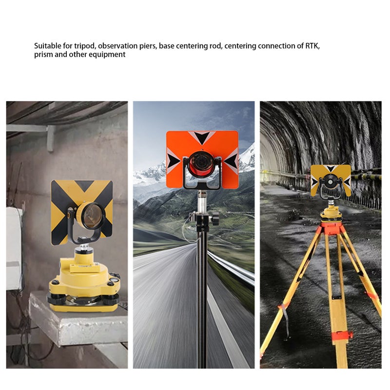 Prism Adapter 5/8x11 Thread 20mm Long Aluminum GPS RTK Adapter for Tripod Total Station Base Centering Rod - Image 4