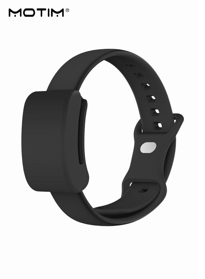 Motim Silicone Replacement Strap for Whoop 5.0/4.0, Adjustable Sports Wristband, Waterproof and Sweatproof Premium Quality Watch Band for Men & Women - Image 2