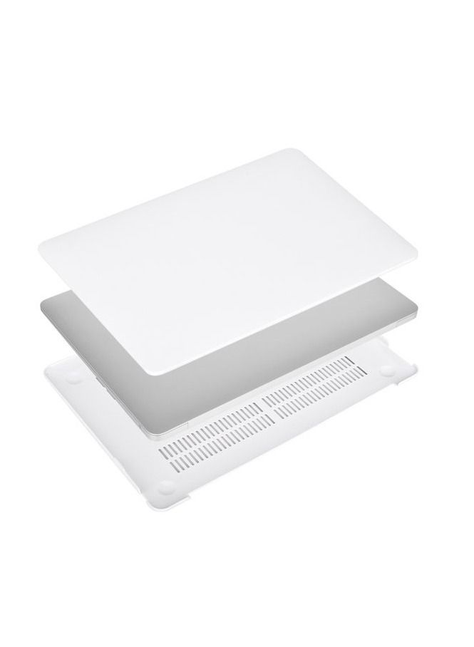 CATANES MacBook Air 13-inch Model A1369 (2011) Protective Case Hard Shell Laptop Cover Front and Back Sleeve Case White - Image 5