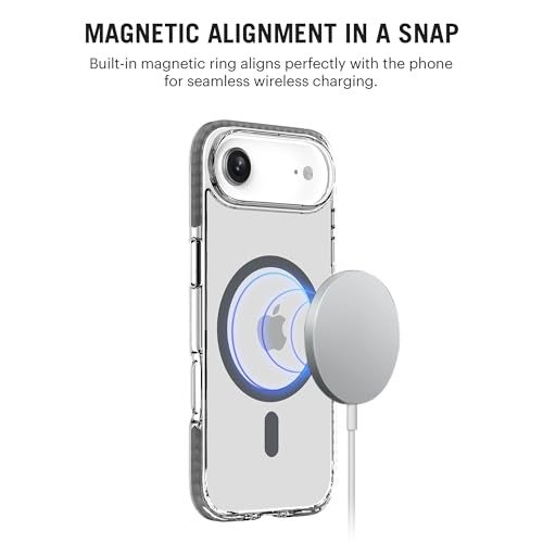 DailyObjects Stride Clear 2.0 Magnetic Case Cover Compatible with iPhone Air | Wireless Charging Slim Back Cover | 2 Layer Edge Protection & Shockproof - Image 2
