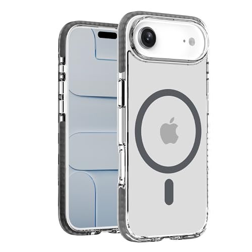 DailyObjects Stride Clear 2.0 Magnetic Case Cover Compatible with iPhone Air | Wireless Charging Slim Back Cover | 2 Layer Edge Protection & Shockproof - Image 3
