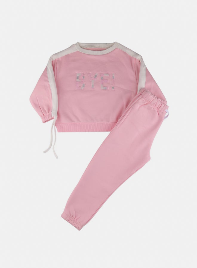 الصياد بيجامة بناتي مطرزباي بمبي