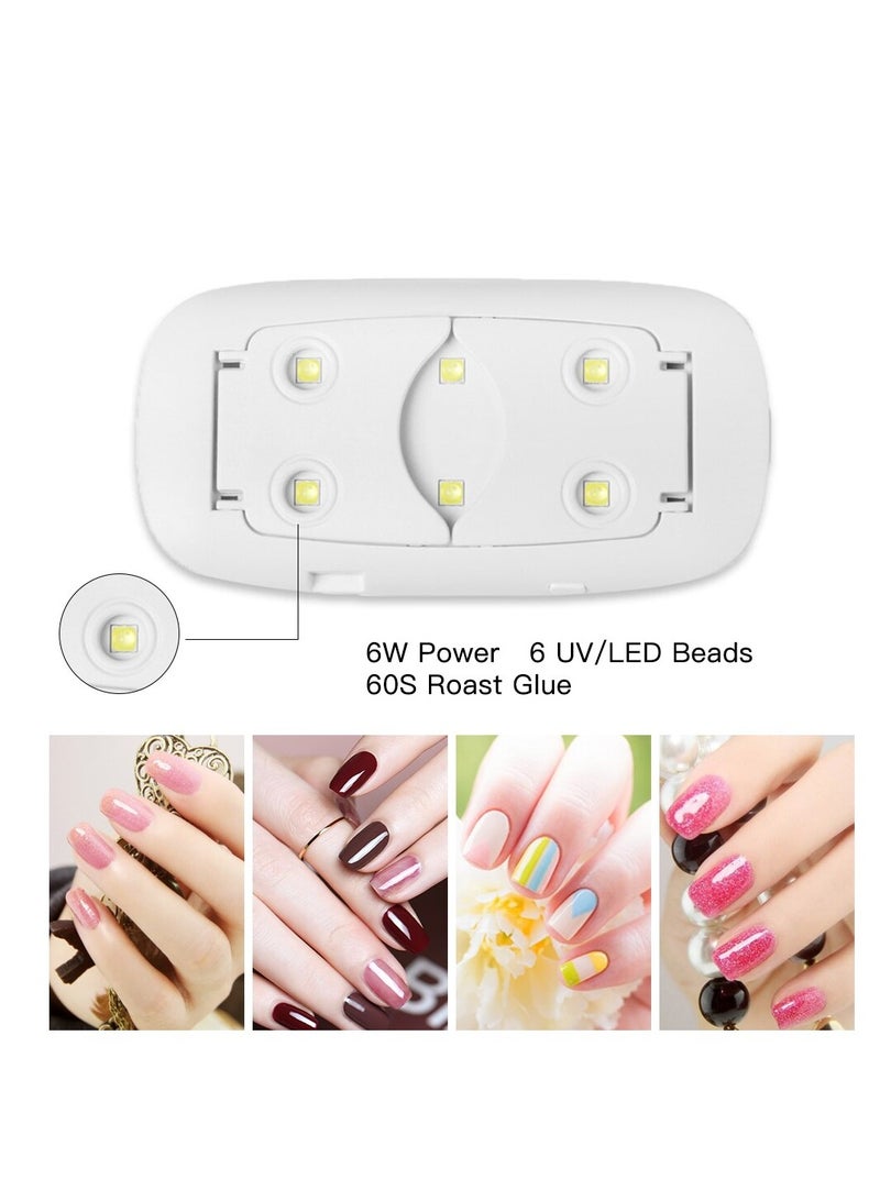 Generic SunMini UV LED Nail Lamp Dryer - White  - Image 2