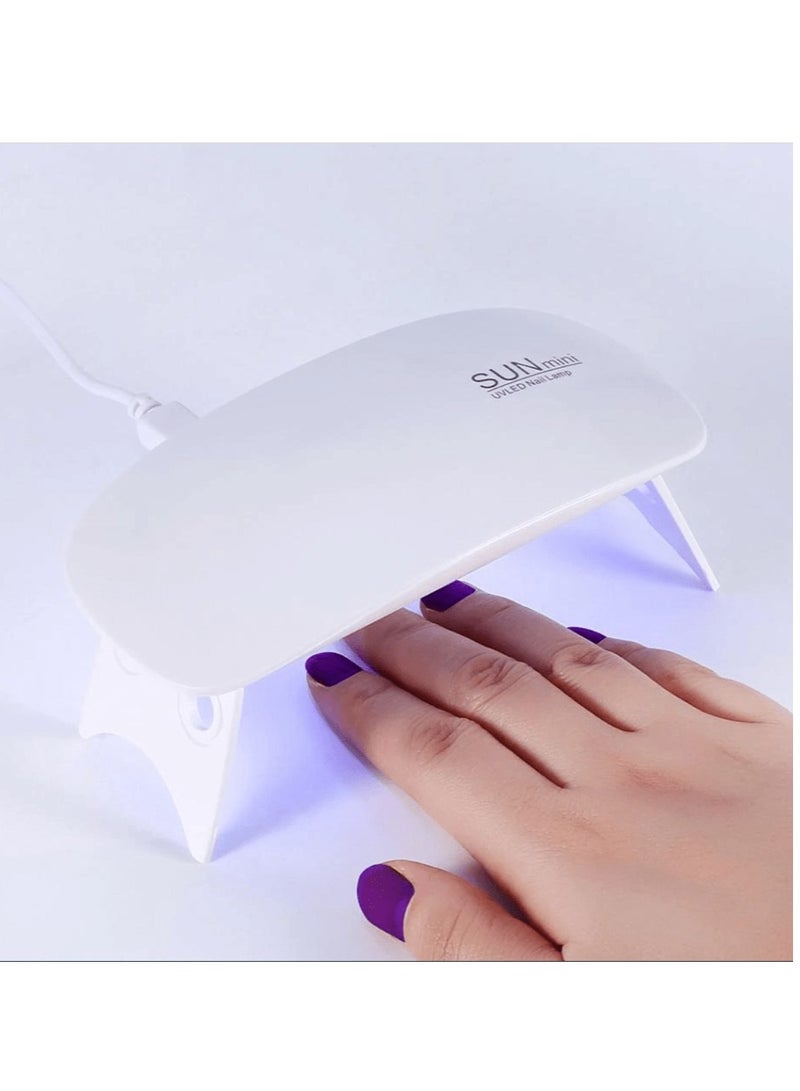 Generic SunMini UV LED Nail Lamp Dryer - White  - Image 5