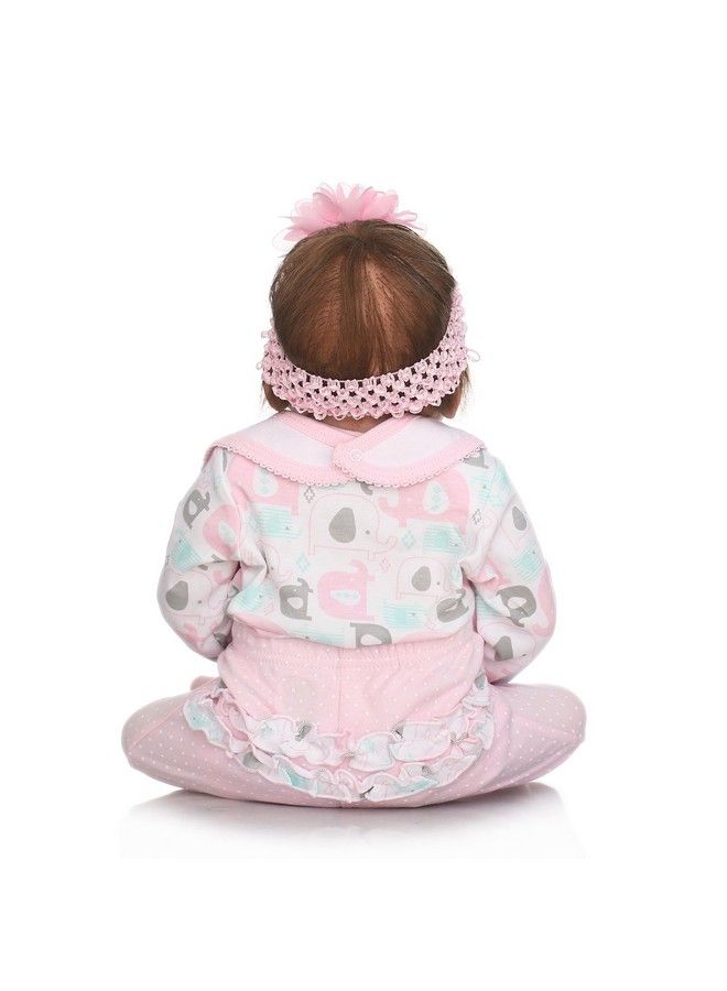 Pedolltree Reborn Baby Doll Clothes Baby Girl Doll Clothing Outfit Accessories 4 Pices Sets For 20 23 Inches - Image 4