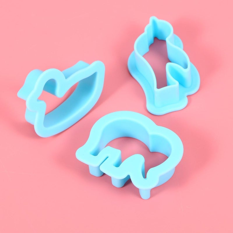 ROSENICE Clay Models Dough Tools Kit Smart Clay Tool Gift with Molds 20pcs Random Color - Image 3