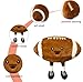 TONGMAN 11inch Football Plush ToysRugby Stuffed Sports Balls Toywith feet Creative Soccer DollCute Fun Soft Plush BallPlush Stuffed Spherical Soft Toys Sports Throw Pillow Cushion Kids Gift Rugby - Image 4