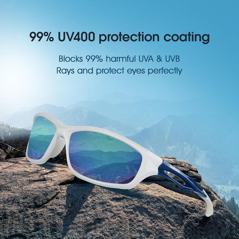 Duduma Polarized Sports Sunglasses for Men Women Running Cycling Fishing Golf Driving Shades Sun Glasses Tr90 - Image 2