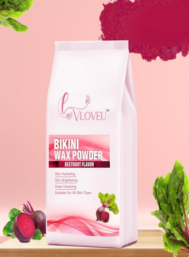 VLOVEU - Beetroot Bikini beetroot Wax Powder for Women - 120g, Pack of 1 | 5 Minutes Painless Herbal Wax Powder for Hair Removal | Easy to Use at Home, No Chemicals - Image 5
