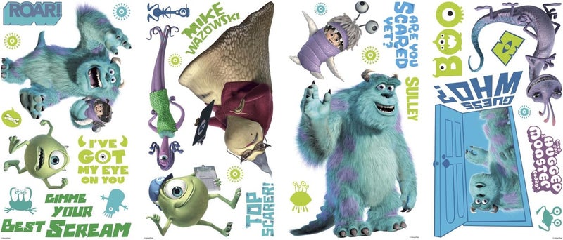 BPA Monsters Inc. Peel and Stick Wall Decals - Image 3
