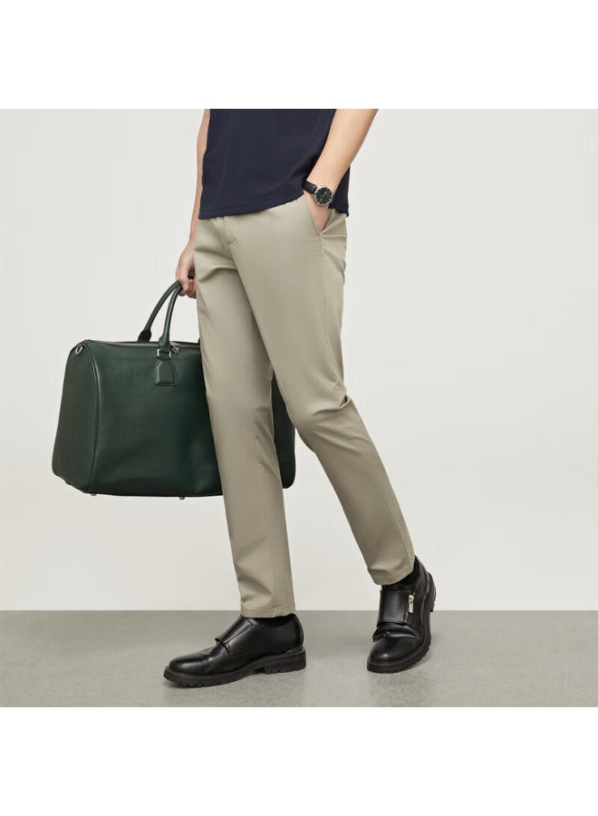 Youngor Spring And Autumn Men's Modal Elastic Executive Trousers, Green, 180/88a - Image 3