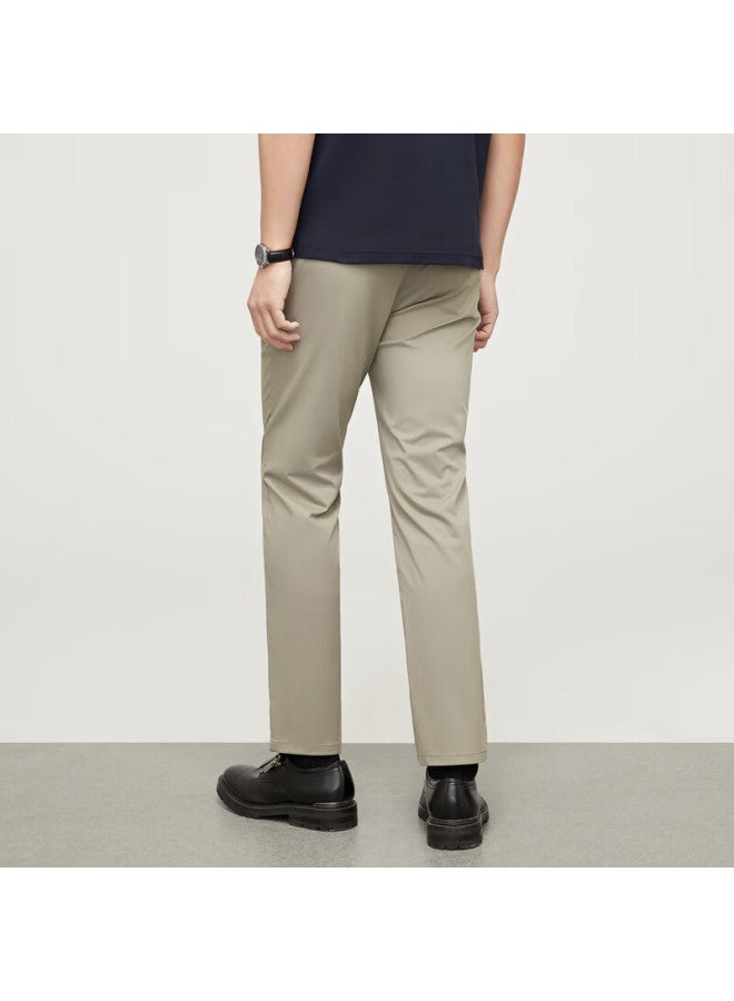 Youngor Spring And Autumn Men's Modal Elastic Executive Trousers, Green, 180/88a - Image 5