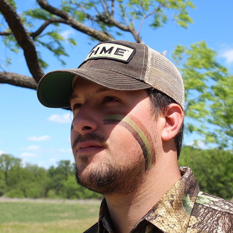 HME 3 Color Camo Face Paint "Mess-Free" Application Stick - Long-Lasting Easy-to-Use Concealment Makeup for Hunting - Image 2