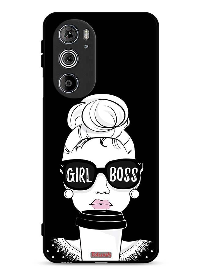 Tolwak Motorola Edge 30 Pro Protective Case Cover Girl Boss - Image 1