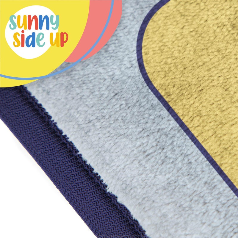 الجانب المشمس للأعلى Bluey & Friends Plush Throw بطانية - مقاييس 46 × 60 بوصة - فراش أطفال ناعمة ومريحة للغاية - Image 5