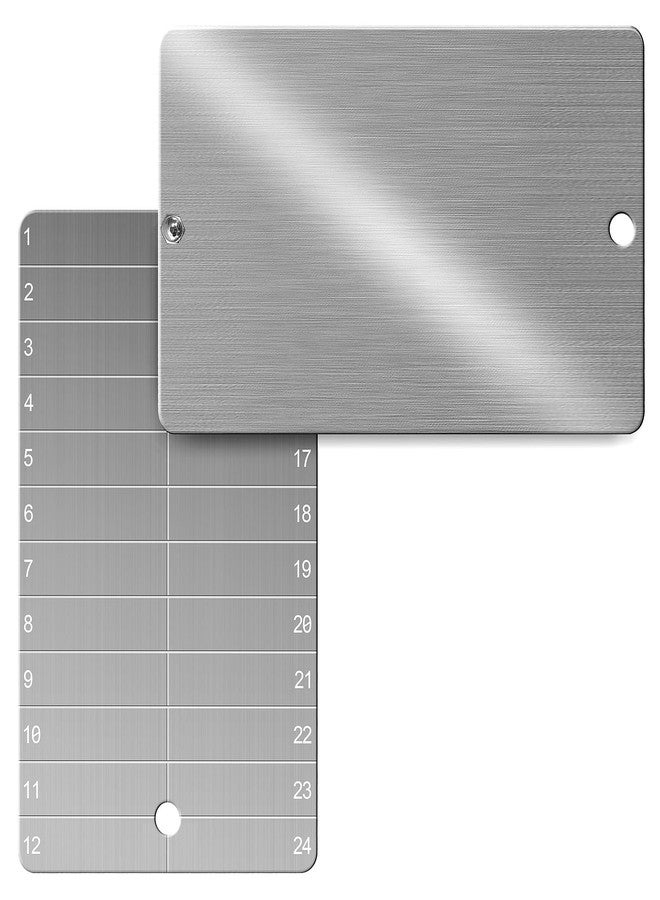 Codesteel Titanium Crypto Seed Phrase Storage, Bitcoin Plates, Fireproof Waterproof Recovery Backup, 2 Metal Plates And Security Seals - Image 1