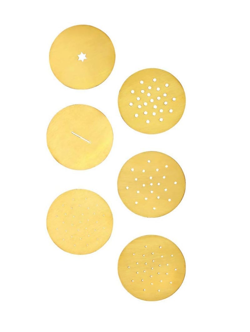 TOP TRICK Pure Brass Sev Sancha Machine with Free 6 Different Jali for Making Different Types of Sevaiya Sev hakli Sacha ChakliBrass IdiyappamnoolputtuSevanazhi Sevaiyajanthikalu - Image 3