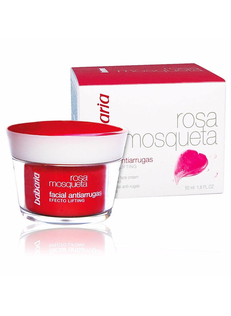 Babaria Rosehip Anti-Wrinkle Facial Cream 50ml - Image 1