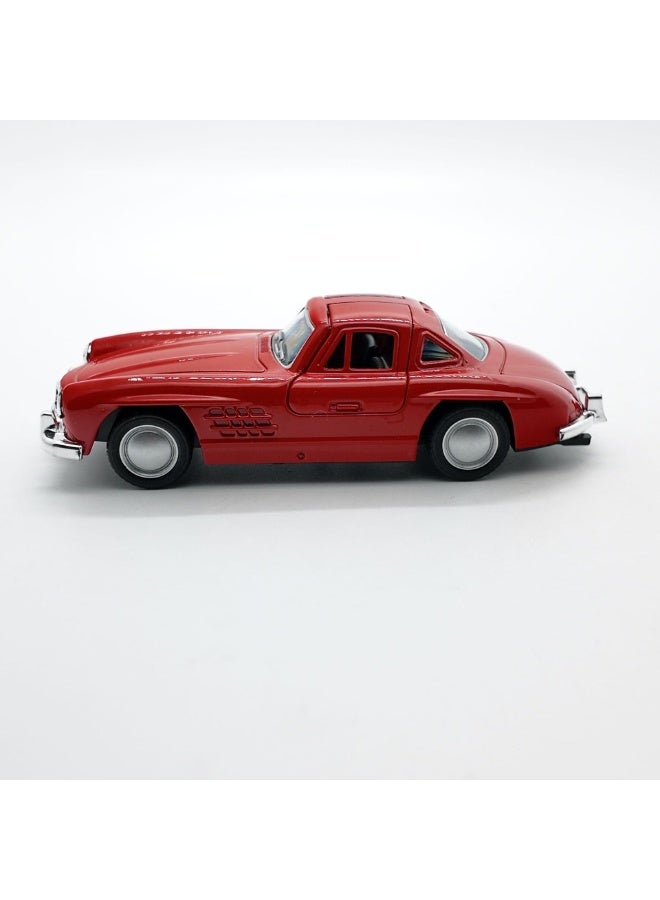 هالامودو 1:32 محاكاة سبيكة الرياضة نموذج السيارة الكلاسيكية, سحب العودة سبيكة نموذج السيارة لعبة , تصميم الباب القابل للفتح , لعبة رائعة نموذج السيارة, سبيكة الرياضة القديمة مجموعة لعبة السيارة الزخرفة, هدية عيد ميلاد مثالية للفتيان والبنات, لجمع وعرض, أحمر ,13 * 4.6 * 3.7 سم - Image 5