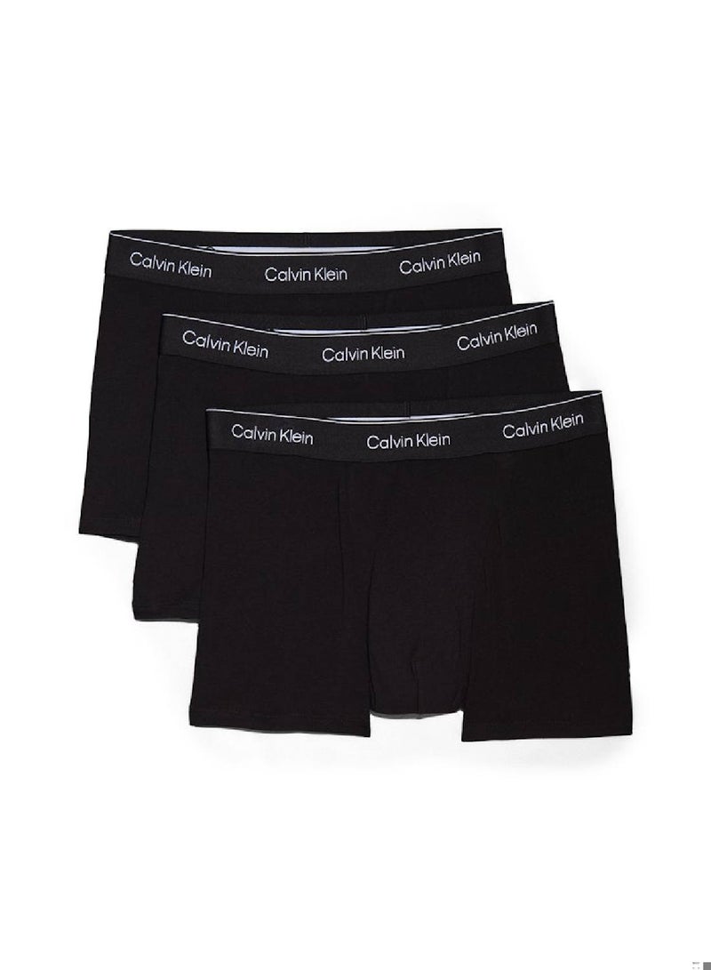 CALVIN KLEIN 3 Pack Relaxed Dart Trunks  - Image 1