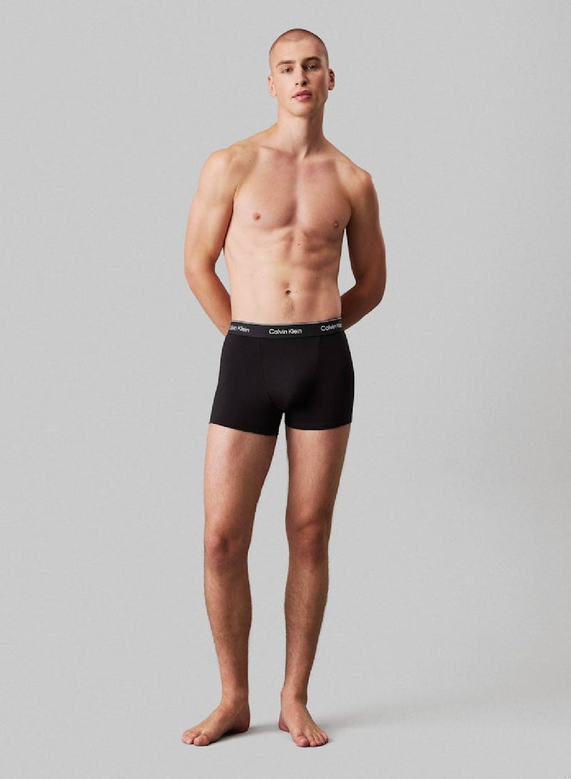 CALVIN KLEIN 3 Pack Relaxed Dart Trunks  - Image 5