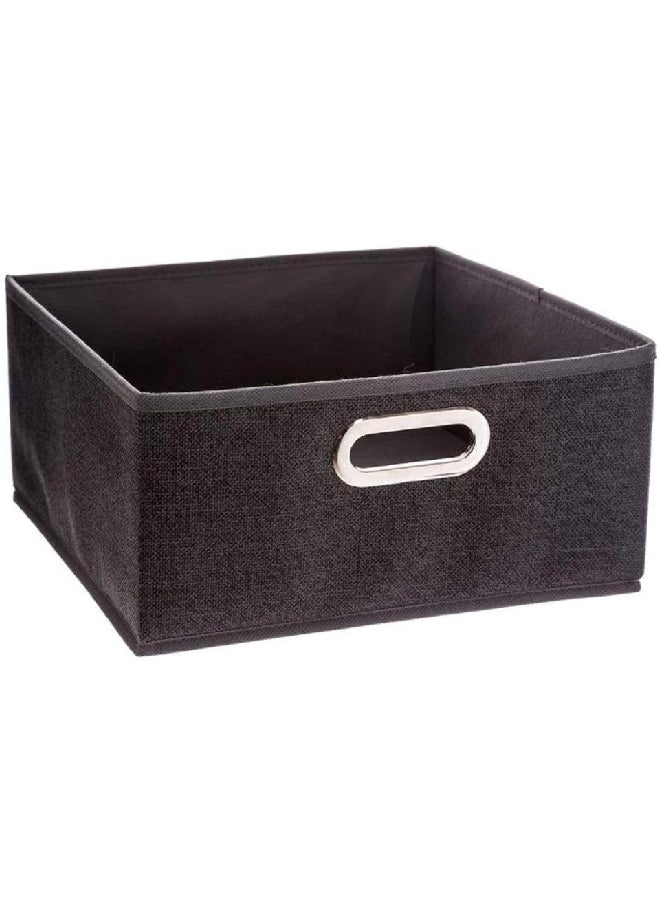 Polypropylene and Metal Foldable Storage Box Charcoal Grey 31 x 15 cm 138886D - pzsku/ZEB43851336429307D481Z/45/_/1720523807/0e699900-43f5-4b3e-9f07-5e72f01fc346