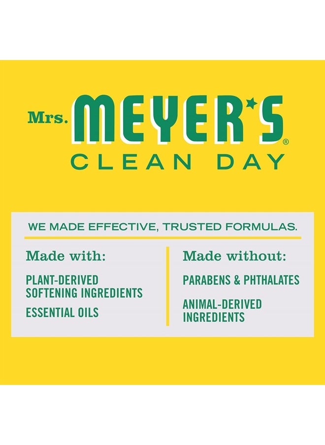 Mrs. Meyer's Clean Day Liquid Fabric Softener, Infused with Essential Oils, Paraben Free, Honeysuckle, 32 oz (32 Loads)  - Image 4