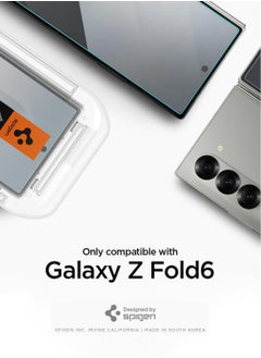 Spigen GLAStR EZ-Fit Samsung Galaxy Z Fold 6 Screen Protector Tempered Glass for Front Screen - [2 PACK]  - Image 2