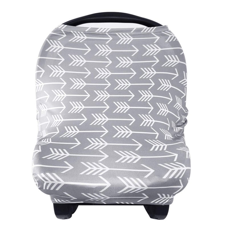 Yoofoss Nursing Cover Breastfeeding Scarf - Baby Car Seat Covers, Infant Stroller Cover, Carseat Canopy for Girls and Boys - Image 1