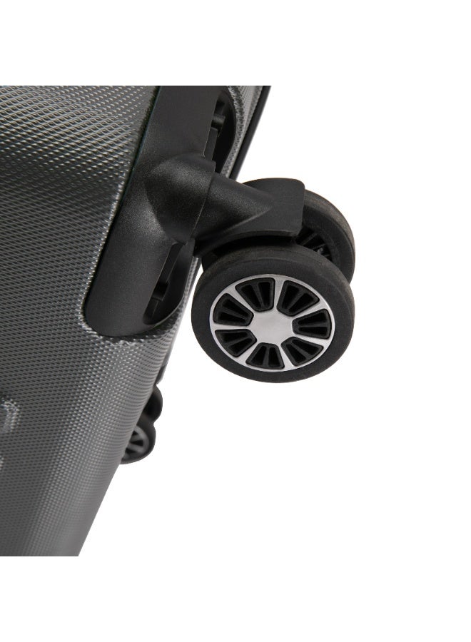 Eagle Express Fusion ABS Hard Trolley Luggage Set - 3 Pieces (20/24/28 Inch) - Dark Grey - Free Protective Cover - 1-Year Warranty - Image 5