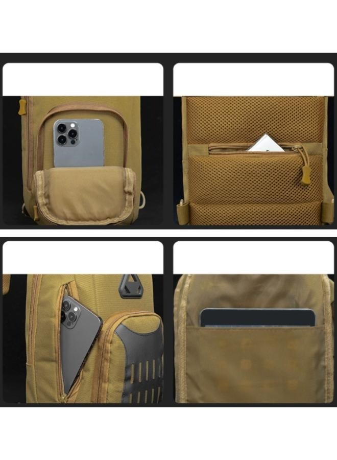 Men's New High-end Crossbody Shoulder Bag Outdoor Camouflage Tactical Multi-function Travel Sports Lure Bag - Image 3