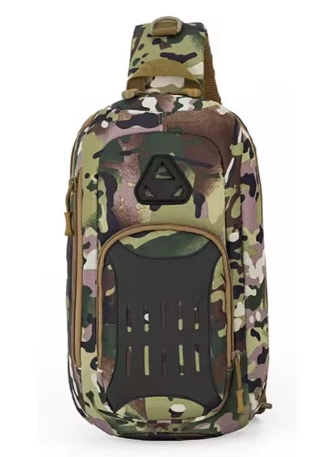 Men's New High-end Crossbody Shoulder Bag Outdoor Camouflage Tactical Multi-function Travel Sports Lure Bag - Image 1