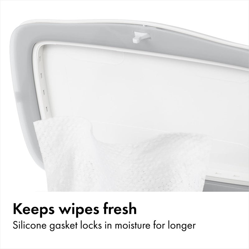 OXO Tot Perfect Pull Wipes Dispenser, Gray - Image 4