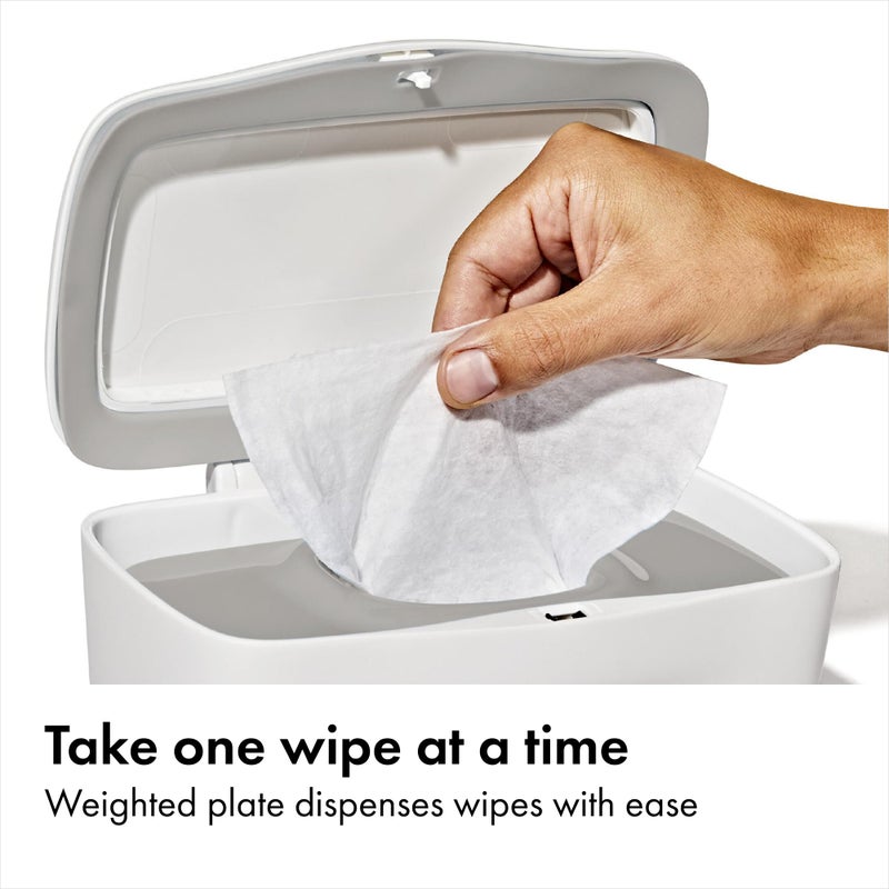 OXO Tot Perfect Pull Wipes Dispenser, Gray - Image 3