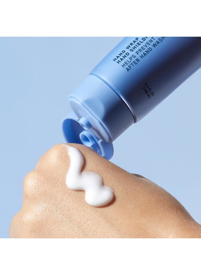 Prequel Skin Hand Wrap, Hand Cream for Dry Cracked Hands. Deep Nourishing Moisturizing Formula. Non-Greasy Balm for Women and Men. Unscented Skincare with Moisture Lock Formula. 3.4oz - Image 5