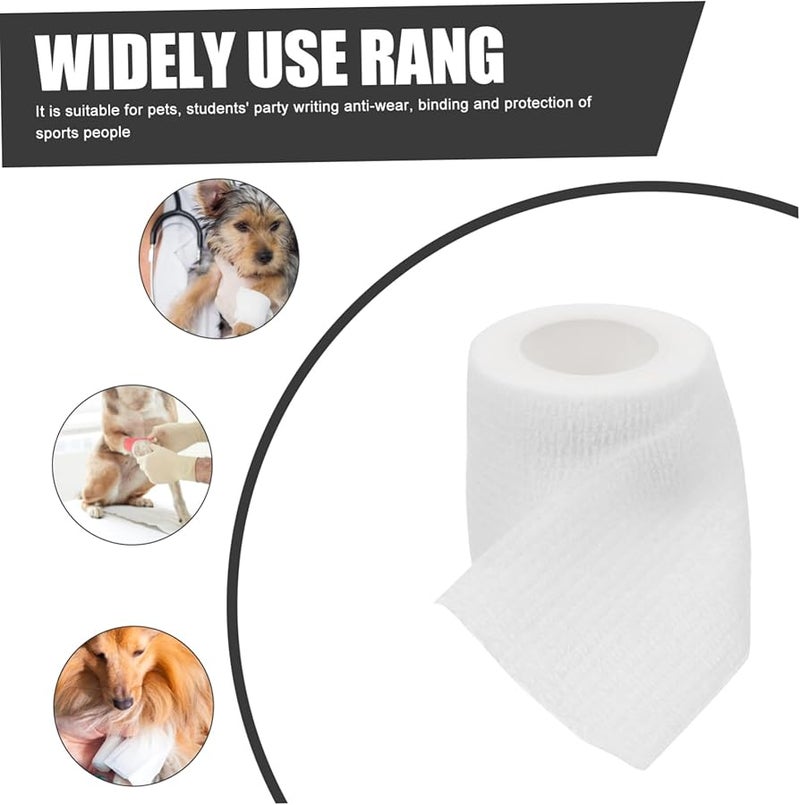 Safigle 6 قطع ضمادة حيوان أليف ذاتية اللصق لتغليف إصابات الكلاب والقطط والحماية والدعم - Image 3