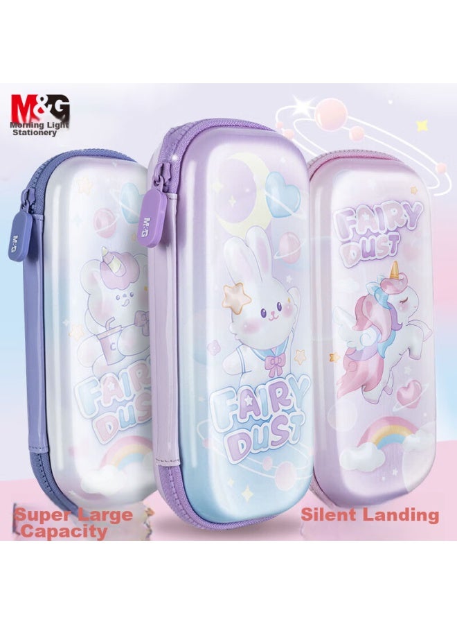 ام اند جي Chenguang (m&g) القرطاسية، حافظة أقلام Keke Rabbit للمدرسة الابتدائية، علبة أقلام Eva، حافظة أقلام للبنات، علبة أقلام روضة أطفال عالية القيمة، نقش ثلاثي الأبعاد، العودة إلى المدرسة، Apb932z5b - Image 5