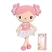 Gloveleya Baby Girl Gifts Rag Doll Soft Plush Candy Girl Pink 15 with Gift Bag - Image 2