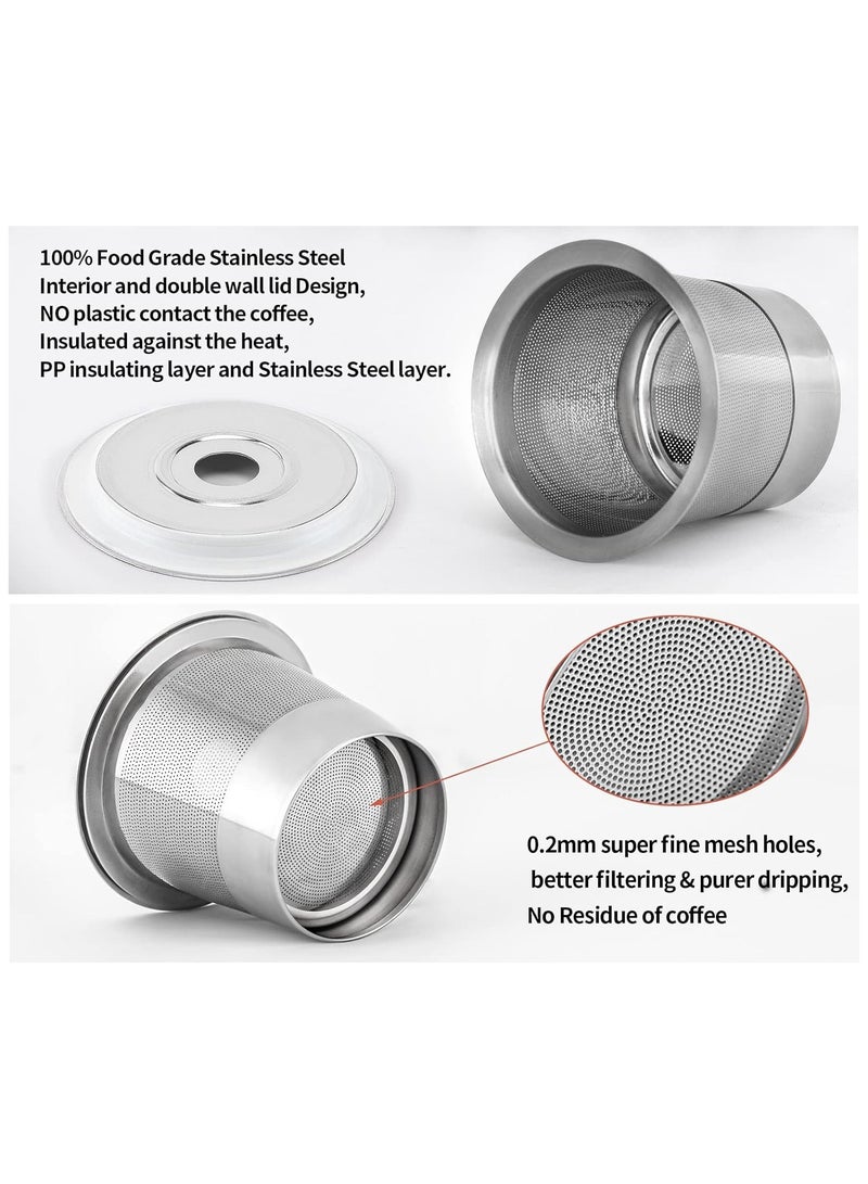 general Reusable Stainless Steel K-Cup Coffee Cartridge Kuerig 1.0 Coffee Maker Filter Compatible Coffee Capsules - Image 4