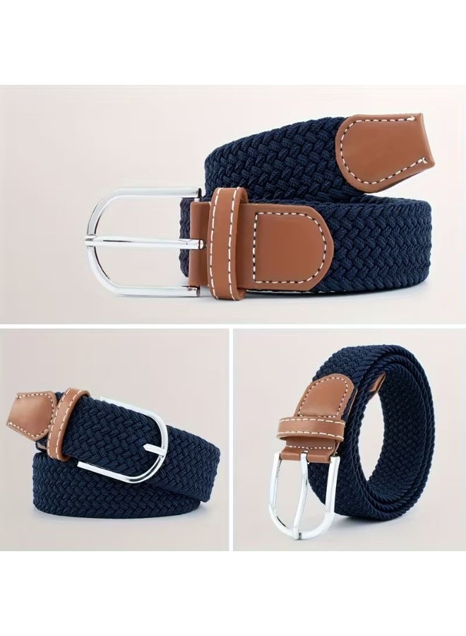 Goolsky Unisex Braided Elastic Golf Belt - Breathable Design, Adjustable Metal Buckle for Men & Women, Casual & Sporty Style for Golf, Beach, Parties, Weddings, Daily Wear, Sports Accessory, Versatile Fashion Accessory, Durable Sportswear - Image 4